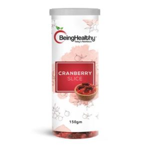 Being Healthy Cranberry Slice 150g