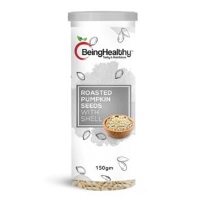Being Healthy Roasted Pumpkin Seeds with shell 175g