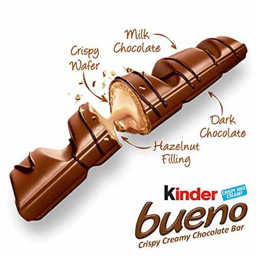 Now Buy in India KINDER BUENO PACK OF 30