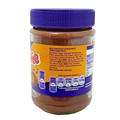 CABURY SPREAD CRUNCHIE 400G