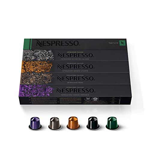 Nespresso Variety Pack Capsules Roast & Ground Coffee (5 x 50 g)