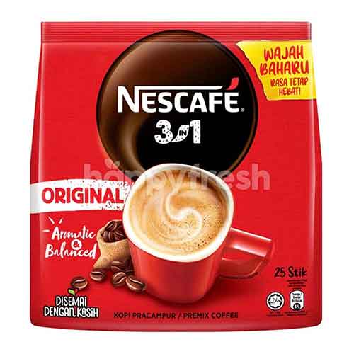 Nescafe Cappuccino Instant Coffee Premix, 25 grams- Pack of 5 - India